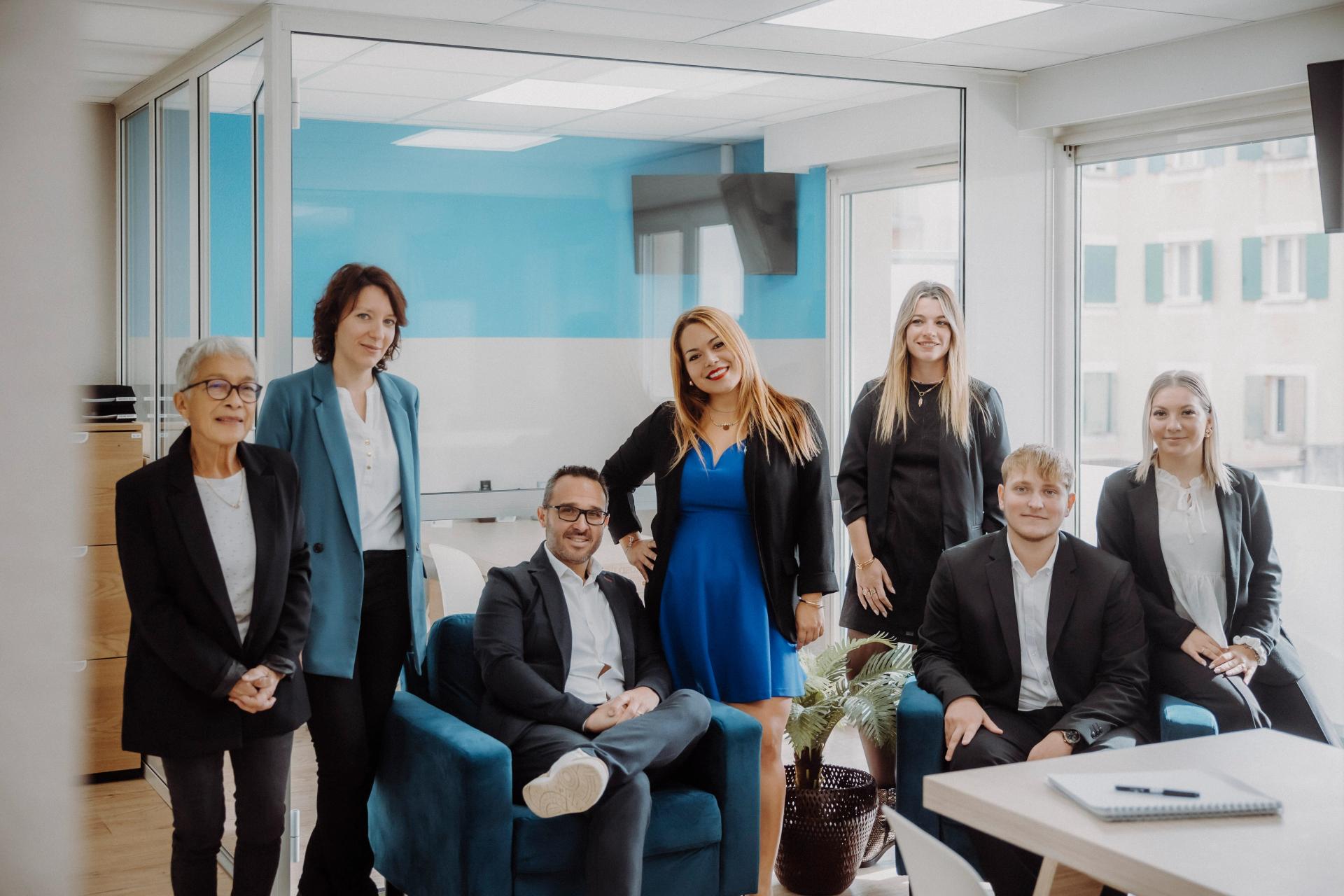 Photo de l'équipe de l'agence